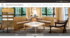 Desktop Screenshot of apartamentos-plazabasilica.com